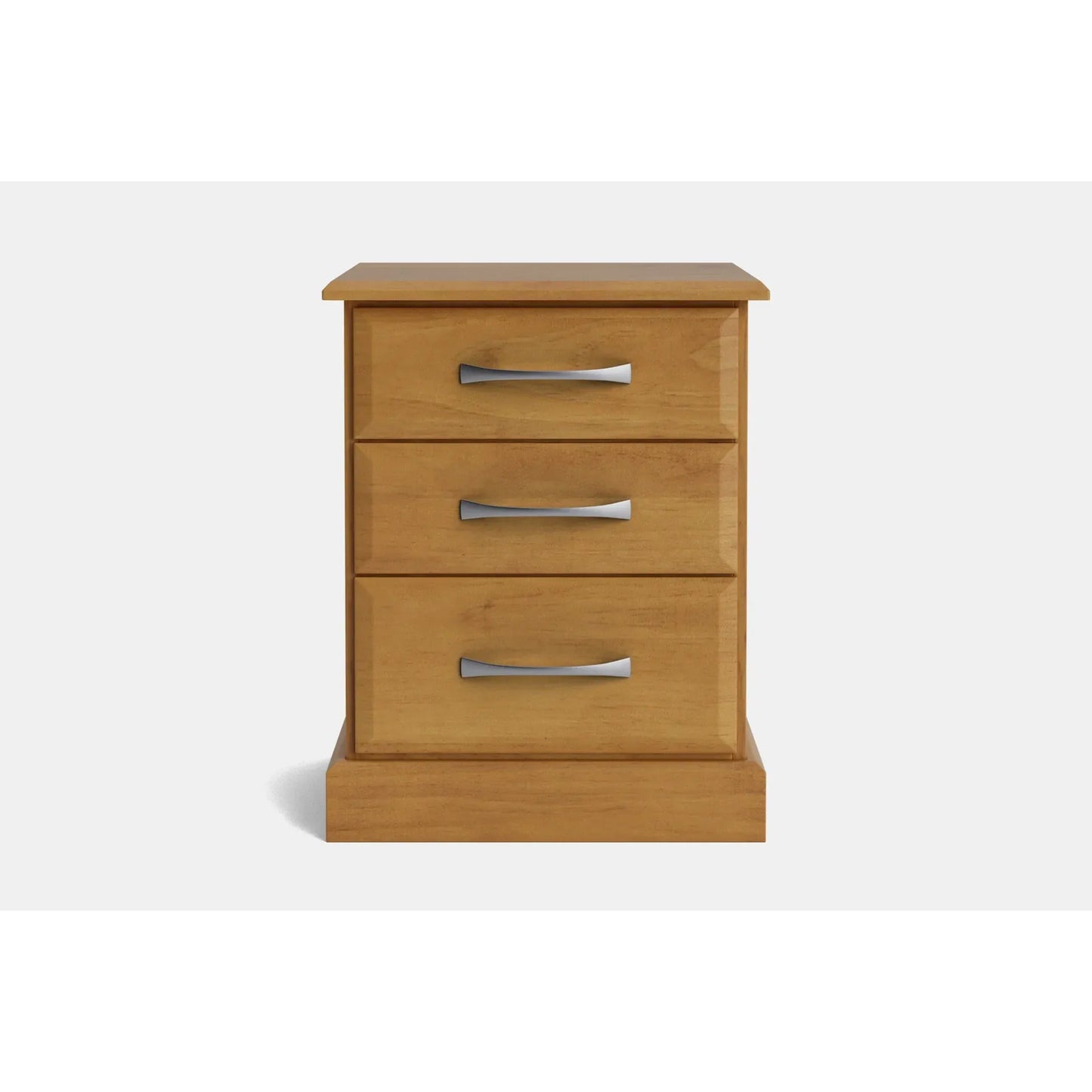 Andorra 3-Drawer Bedside