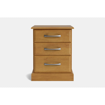 Andorra 3-Drawer Bedside