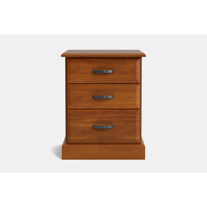 Andorra 3-Drawer Bedside