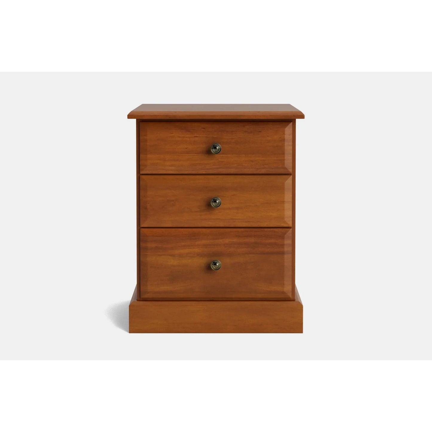 Andorra 3-Drawer Bedside