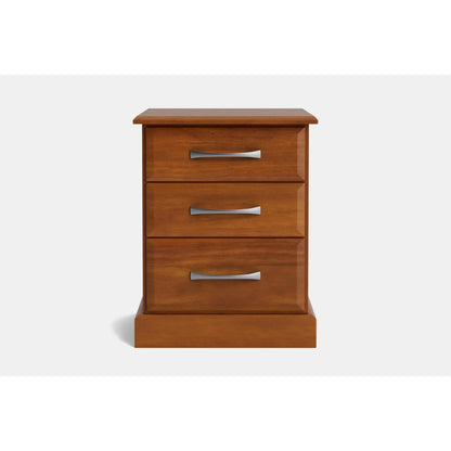 Andorra 3-Drawer Bedside