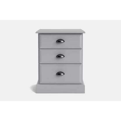 Andorra 3-Drawer Bedside
