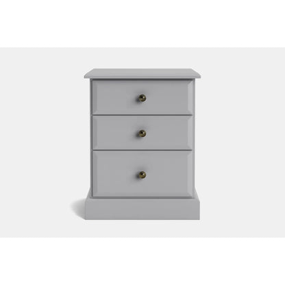 Andorra 3-Drawer Bedside