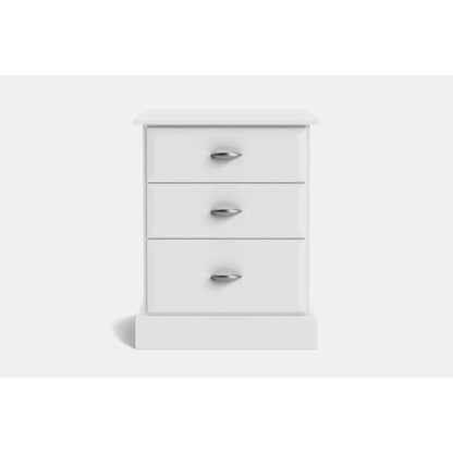 Andorra 3-Drawer Bedside