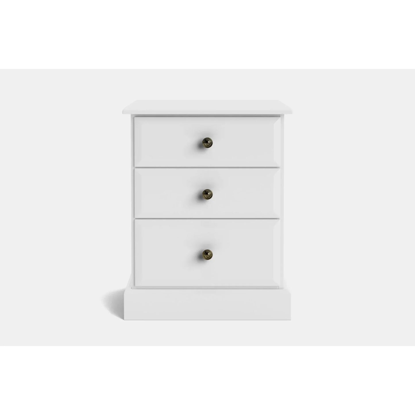 Andorra 3-Drawer Bedside