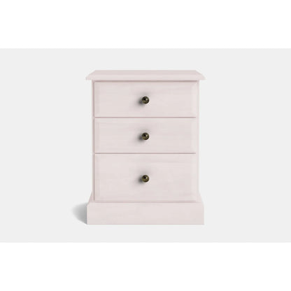 Andorra 3-Drawer Bedside