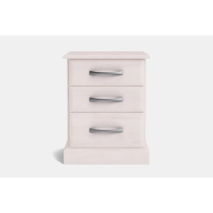 Andorra 3-Drawer Bedside