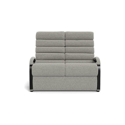 Anika Black 2 Seater Sofa - Fabric