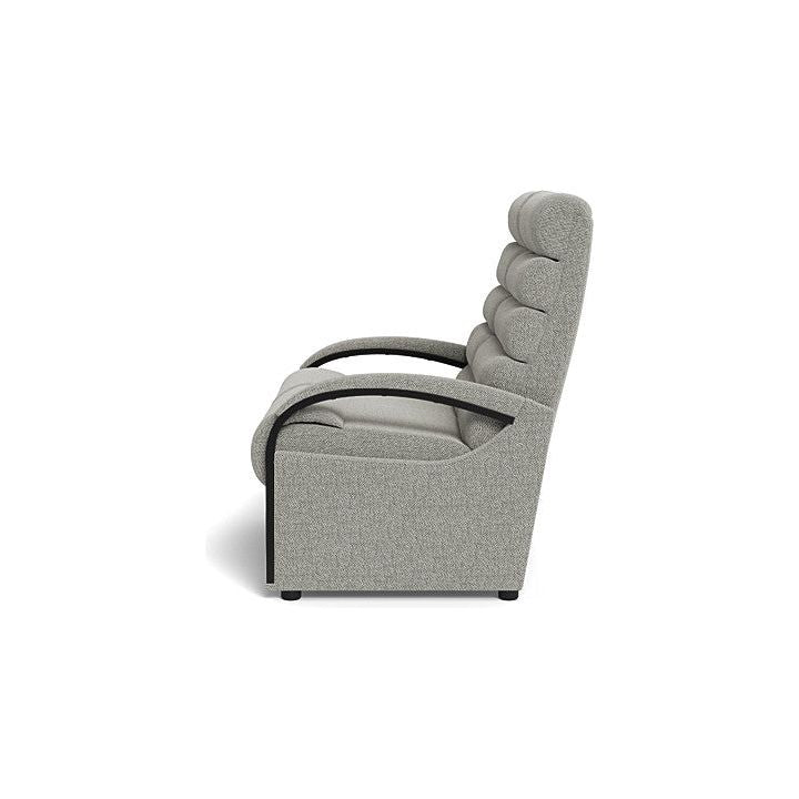 Anika Black 2 Seater Sofa - Fabric