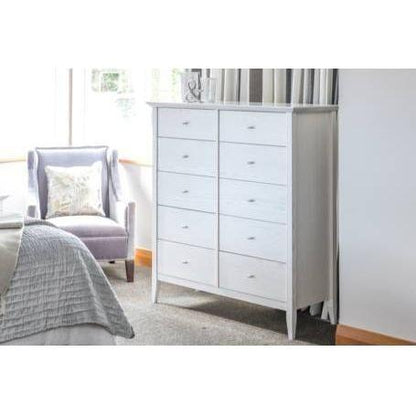 Aria 10-Drawer Twin Chest