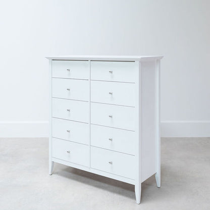 Aria 10-Drawer Twin Chest