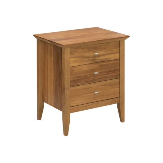 Aria 3-Drawer Bedside