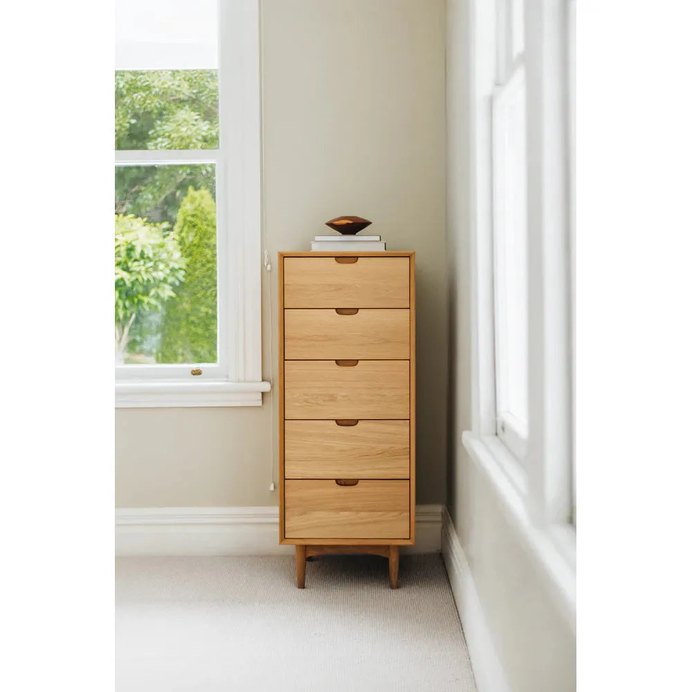 Oslo 5-Drawer Tallboy