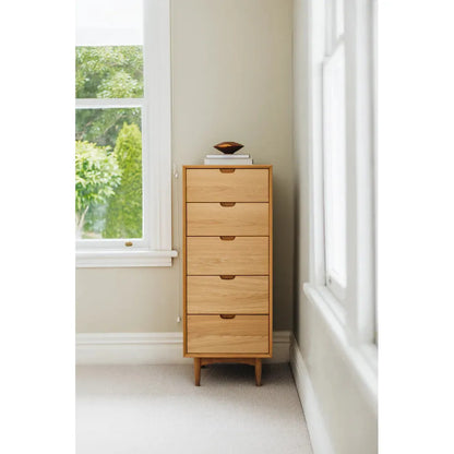 Oslo 5-Drawer Tallboy