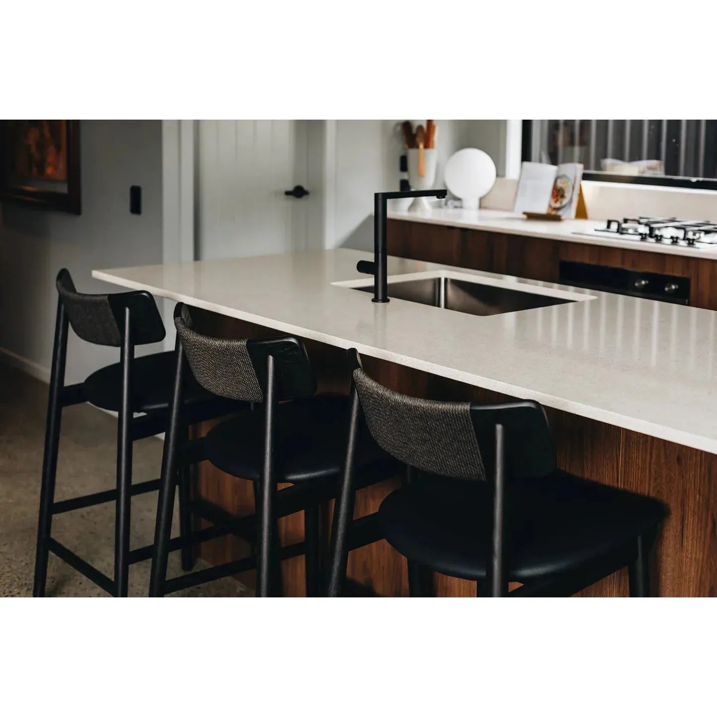 Niles Highback Barstool