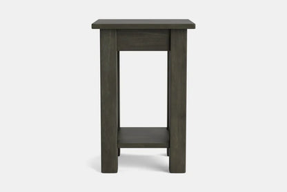 Charlton Side Table with Rack