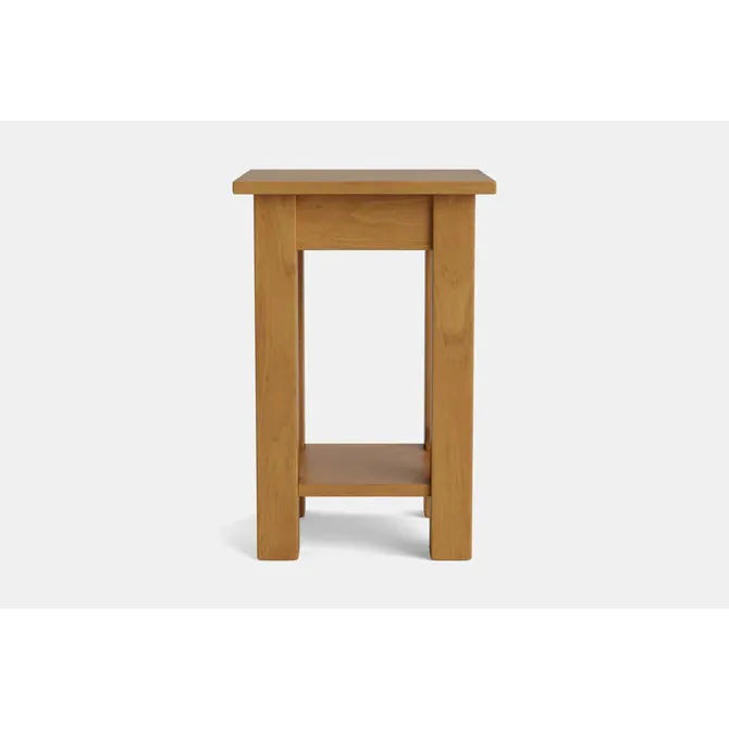 Charlton Side Table with Rack