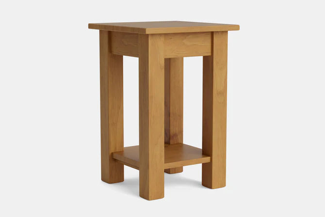 Charlton Side Table with Rack