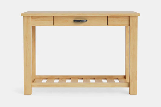 Charlton Hall Table with Rack and Drawer