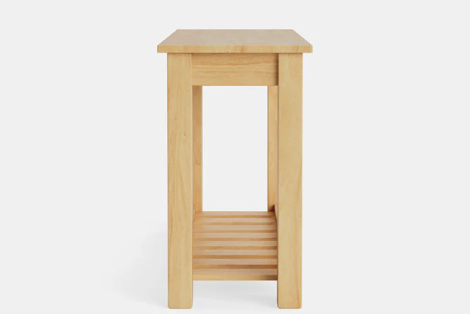 Charlton Hall Table with Rack and Drawer