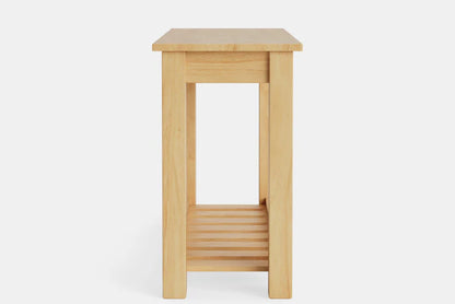 Charlton Hall Table with Rack and Drawer