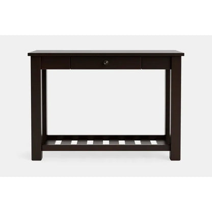 Charlton Hall Table with Rack and Drawer