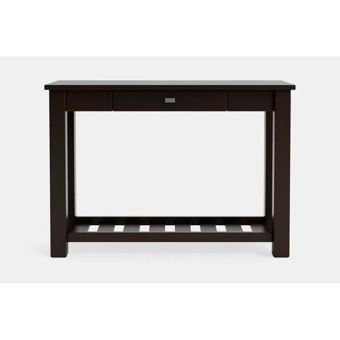 Charlton Hall Table with Rack and Drawer
