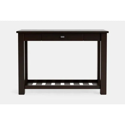 Charlton Hall Table with Rack and Drawer