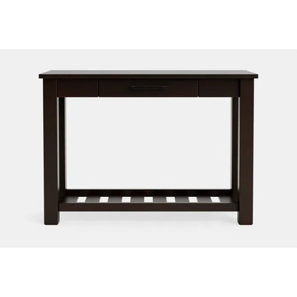 Charlton Hall Table with Rack and Drawer