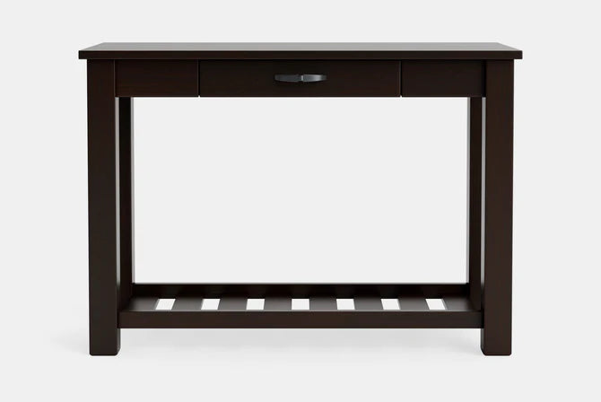 Charlton Hall Table with Rack and Drawer