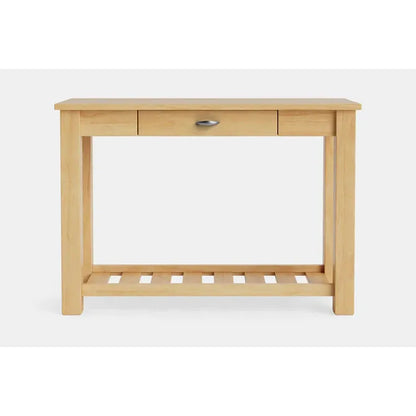 Charlton Hall Table with Rack and Drawer