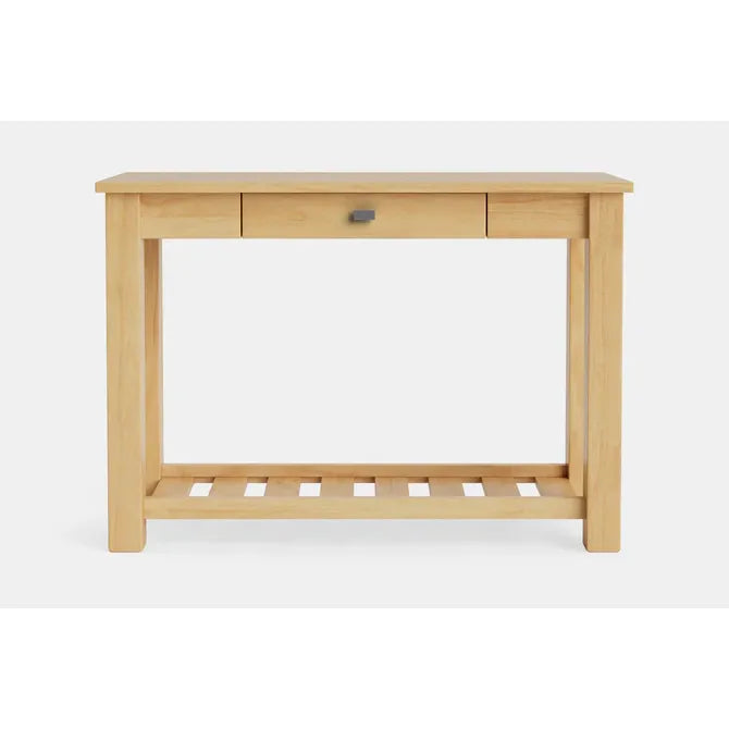 Charlton Hall Table with Rack and Drawer