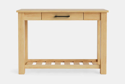 Charlton Hall Table with Rack and Drawer