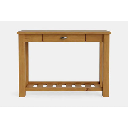 Charlton Hall Table with Rack and Drawer