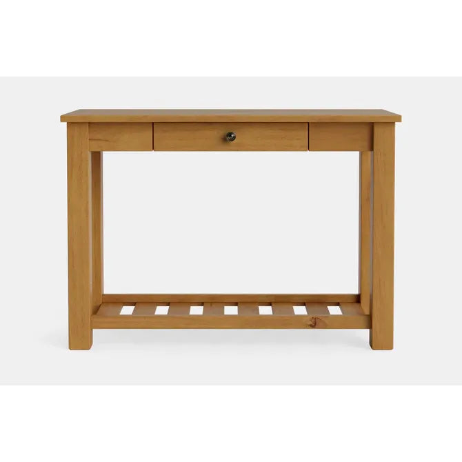 Charlton Hall Table with Rack and Drawer