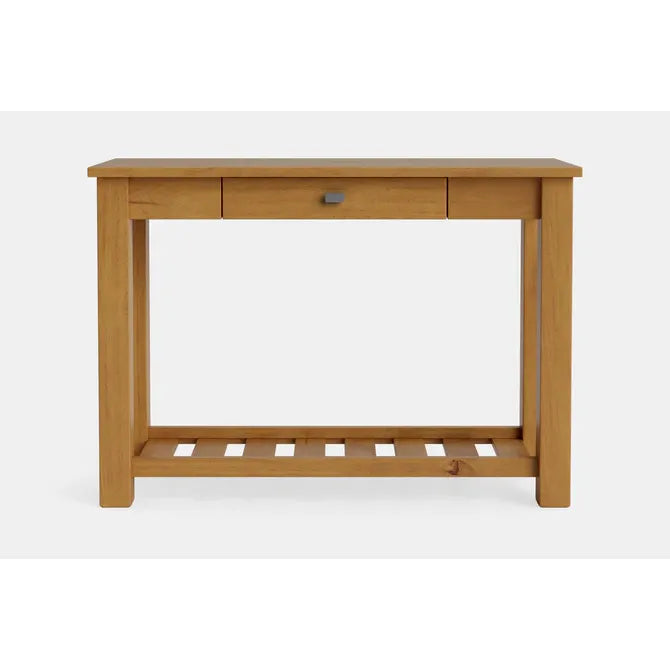 Charlton Hall Table with Rack and Drawer