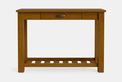 Charlton Hall Table with Rack and Drawer