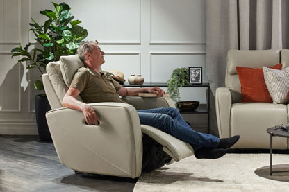Dallas Power Recliner - Leather
