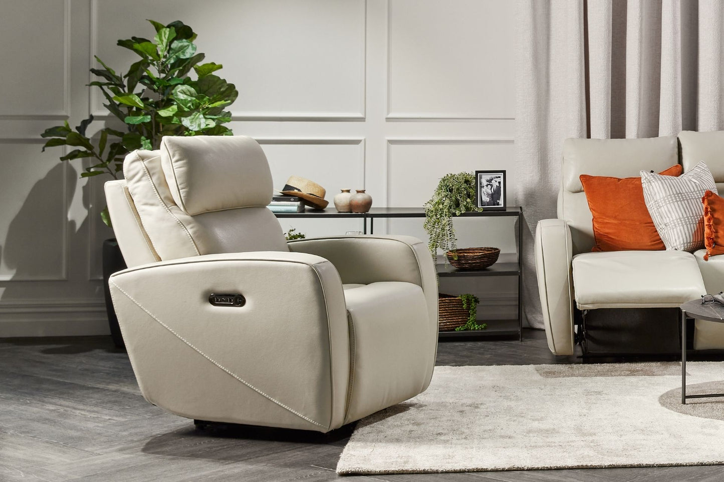 Dallas Power Recliner - Leather