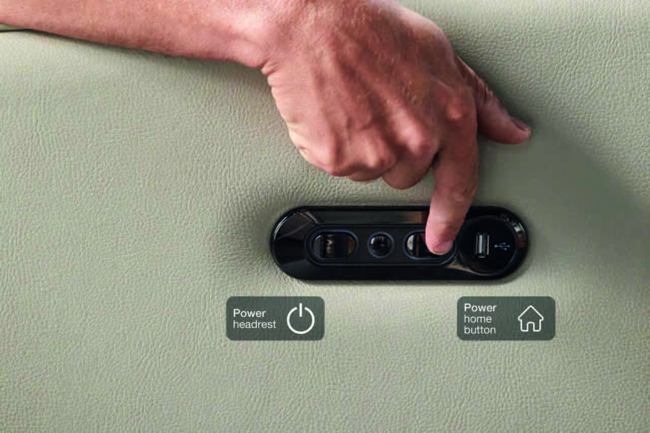 Dallas Power Recliner - Leather