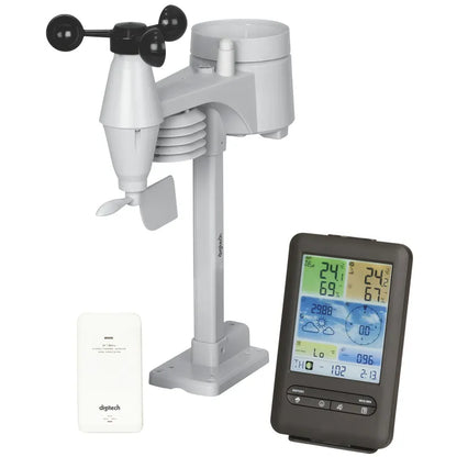 Wireless Digital Weather Station with Colour LCD Display and WiFi