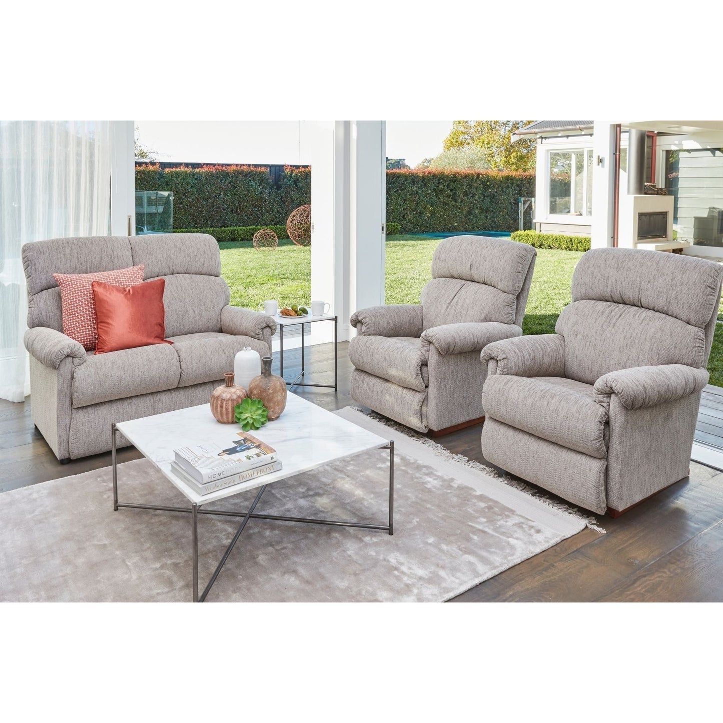 Eden 2 Seater Sofa - Leather