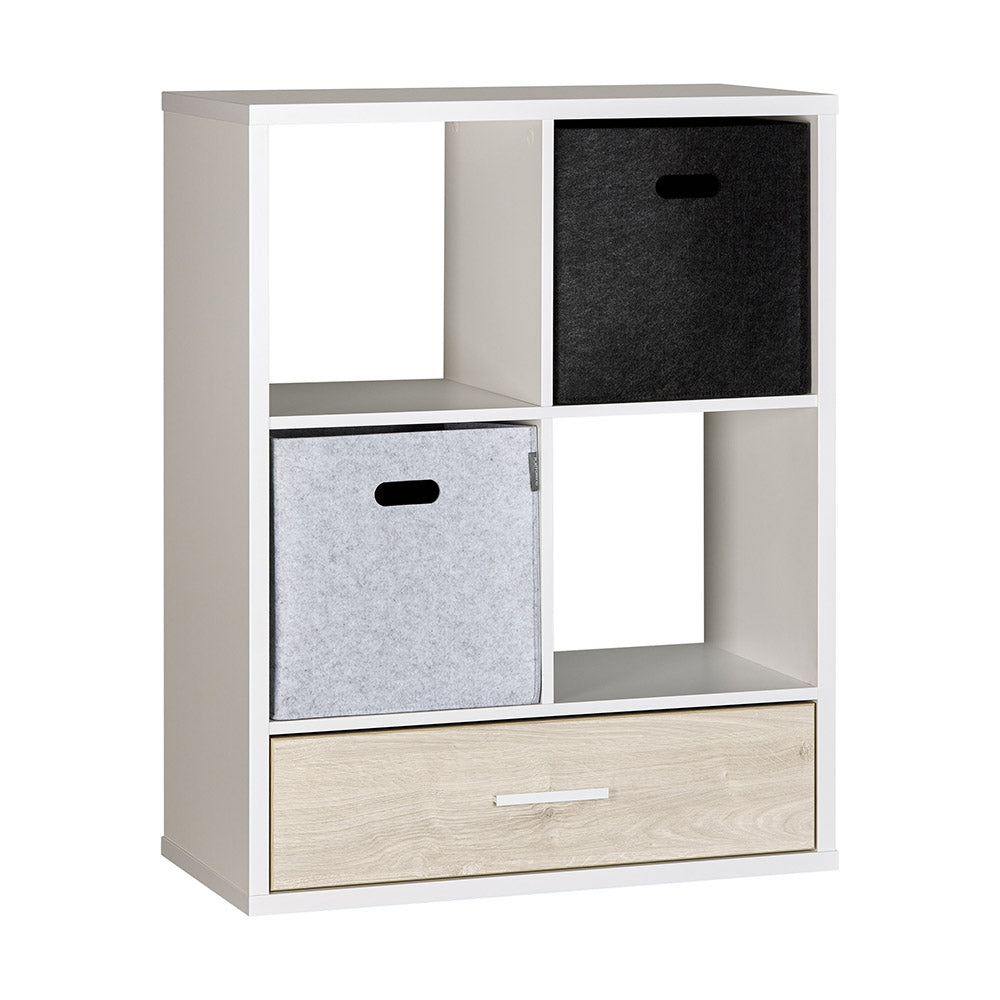 Fern 1-Drawer Cube Bookcase