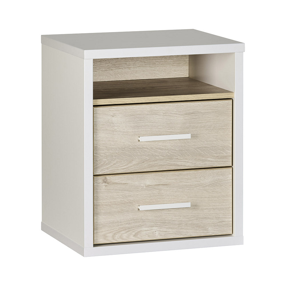 Fern 2-Drawer Tall Bedside