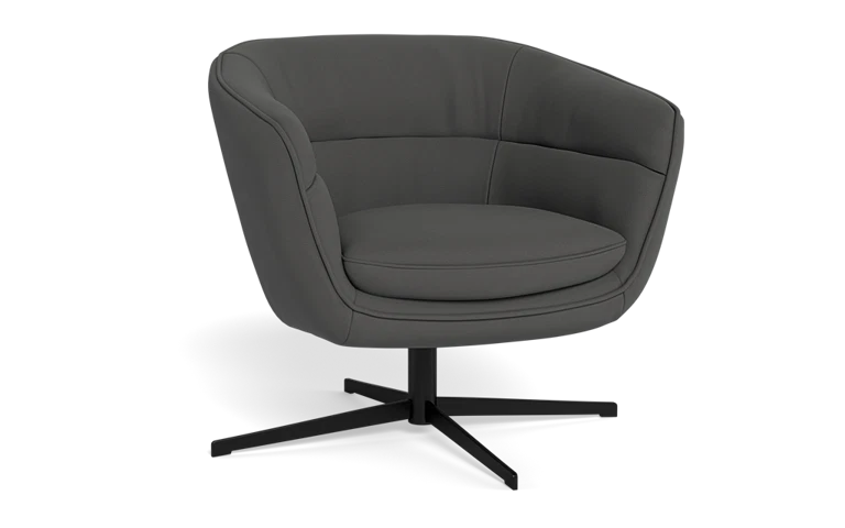 Franco Swivel Armchair - Leather