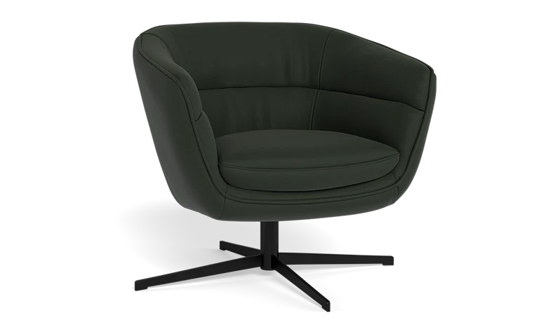 Franco Swivel Armchair - Leather