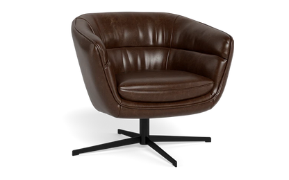 Franco Swivel Armchair - Leather
