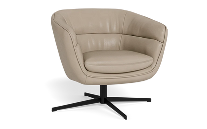 Franco Swivel Armchair - Leather