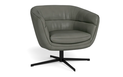 Franco Swivel Armchair - Leather