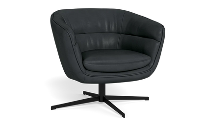 Franco Swivel Armchair - Leather